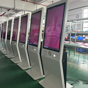 Oem ODM tự phục vụ tầng thường vụ màn hình cảm ứng kiosk 21.5 '32 '43' LCD kỹ thuật số biển hiển thị đầu đọc mã vạch Máy quét mã <span class=keywords><strong>QR</strong></span> - Product Image 5