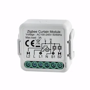 Interruptor de cortina inteligente Zigbee, módulo de interruptor DIY, interruptor de cortina Tuya, fabricante ODM OEM