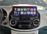 Benz Vito 12 Kombinasyon Araç Radyo Çerçevesi, GPS Geri Görüş Kamerası, Geri Görüş Yardımcısı, Dokunmatik Ekran, Dahili GPS Araç Radyosu