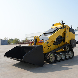 Euro 5 CE EPA Mini Skid chỉ đạo Bộ nạp thủy lực DIESEL trang trại 1000 đa chức năng Skid chỉ đạo Bộ nạp vườn Crawler Skid loader - Product Image 2