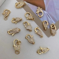 Fermoirs de gros bijoux ovales en plaqué or 18 carats Fermoir à vis pour bijoux à bricoler soi-même
