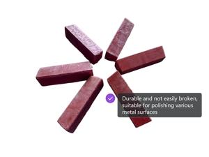 Cera Roxa Sólida Polida de 950g com Forte Força de Corte para Aço Inoxidável, Liga de Zinco e Cobre - Product Image 3