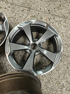 Cerchio in Lega Forgiato Argento a 5 Razze 18-19 Pollici 5X120 Universale per Auto Sportive Muscle Car EcoBoost GT Chevy Camaro LT SS - Product Image 3
