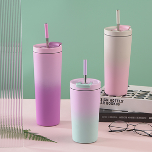 Leisure Style Sustainable 18oz 24oz 30oz Portable Stainless Steel Vacuum Insulated Tumbler With Lid - Product Image 4
