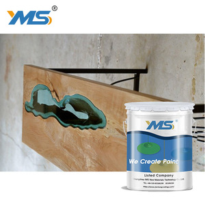 صمغي راتنجات الايبوكسي الكريستالية الشفافة AB ، مانع تسرب سائل للصب العميق لأعمال النجارة لطاولة النهر ، أداة صب متينة - Product Image 3