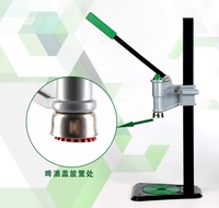 Machine de capsulage manuelle détachable de haute qualité et stable pour bouteilles de bière avec verrouillage
