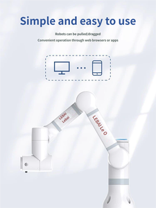 Robot Colaborativo Lebai LM3 de 6 Ejes con Motor, Alcance de 638 mm, Carga Útil de 3 kg, Cobot Industrial de Aleación de Aluminio para Recoger y Colocar - Product Image 2