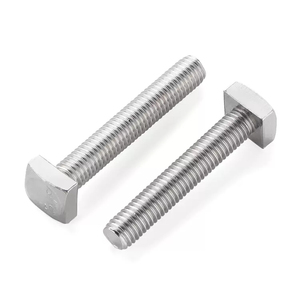 Vis à tête carrée à filetage complet en acier inoxydable 304 A2 M4 M5 M6 M8 M10 M12 - Product Image 3