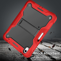 Étui de protection coloré pour tablette, résistant aux chocs, avec support intégré pour Apple iPad 11e génération 2025 iPad 10e génération