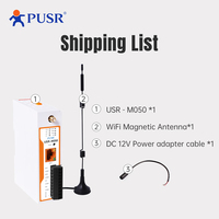 Módulo Controlador de E/S de Red Expandible PUSR DI/DO/AI/AO Protocolo Modbus/rtu/tcp Gestión Remota Controlador de E/S IOT USR-M050