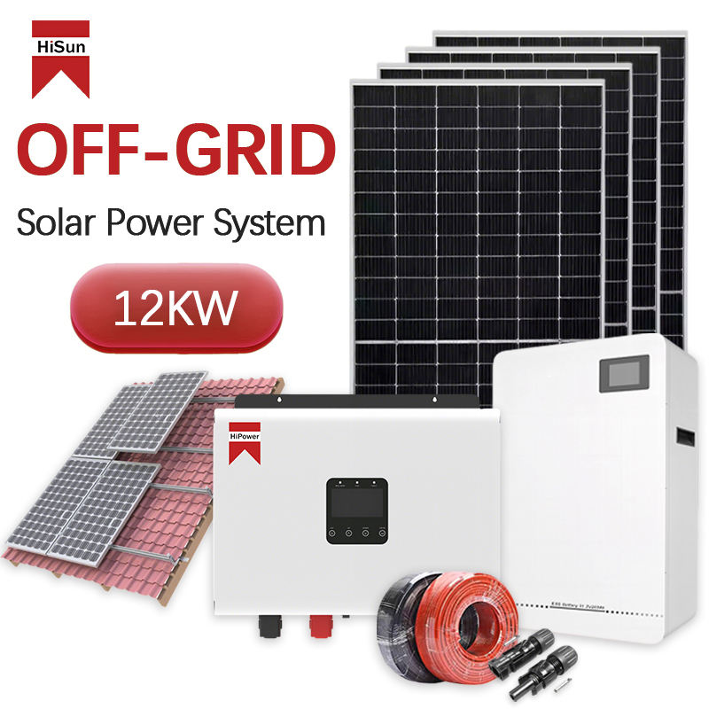 5KW 8KW 10KW 12KW Complete Set Solar System Complete Set Solar Energy ...