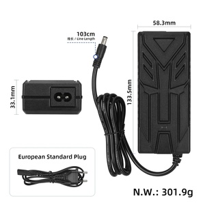 อะแดปเตอร์ชาร์จไฟ Ulip 18V เป็น 29.4V 2A DC2.1 5.5*2.1 พร้อมใบรับรอง CE และ FCC สำหรับสกู๊ตเตอร์ไฟฟ้าและคิกสกู๊ตเตอร์ - Product Image 3