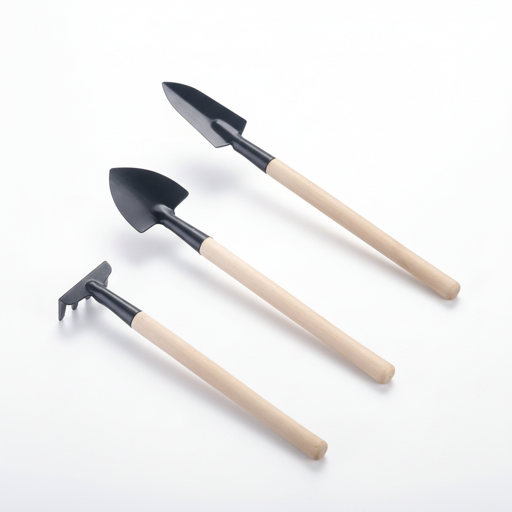 WEICHENGXING Gardening Tools for Home Planting Vegetables Potted Flower Art Planting Tools Three-piece Set Small Shovel