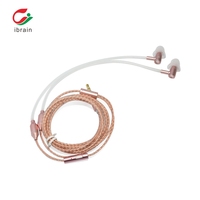 Ecouteurs Anti-radiation EMF/RF, casque de bonne qualité sonore, tube d'air, casque