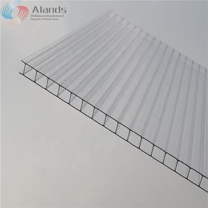 Transparente 8mm 10mm PC policarbonato hueco plástico Twinwall paneles de techo a bajo precio para invernadero - Product Image 2