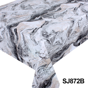 2024 Top Fashion domestique moderne Simple imperméable à l'eau, résistant à l'huile Anti-rides Restaurant Table basse <span class=keywords><strong>nappe</strong></span> en PVC - Product Image 3