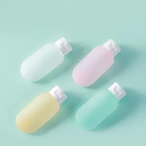 Bộ Chai Mỹ Phẩm Bao Bì PE Hose 60Ml Gel Tắm Xách Tay Chai Dầu Gội Tay Khử Trùng Nhựa Sub-Bottle