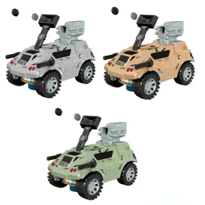 현대 어린이 원격 제어 자동차 장난감 전기 장갑 폭탄 차량 세트 Rc 군사 탱크 장난감 자동차 키트