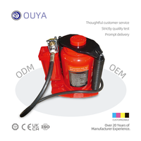 Cric hydraulique à air de 30 tonnes avec base antidérapante pour l'utilisation en atelier de crics de voiture