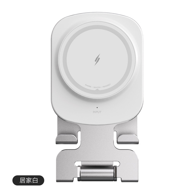 Factory Best Selling Fast Wireless Charger Magnetic 15W Fast Wireless Charger Foldable Stand 2 in 1 Wireless Charger Stand
