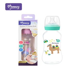 Usine Sans BPA PP Silicone Souple Nouveau-Né <span class=keywords><strong>Biberon</strong></span> Anti-Colique Bébé 240ml/8oz Standard PP <span class=keywords><strong>Biberon</strong></span> - Product Image 5