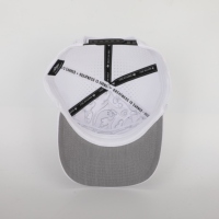 Casquette de baseball personnalisée à 5 panneaux avec support magnétique pour tee-shirt, broderie 3D, nœuds, 100 % polyester, unisexe, réglable, toutes saisons, Chine