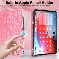Nouvelle coque scintillante transparente pour tablette iPad 11e génération Pro 13, étui pour AIR 11 10.9, pour iPad Pro 11, pour iPad, protection