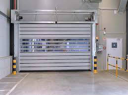 Puertas enrollables de alta confiabilidad, logística, fibra de vidrio, espiral, alta velocidad - Product Image 3