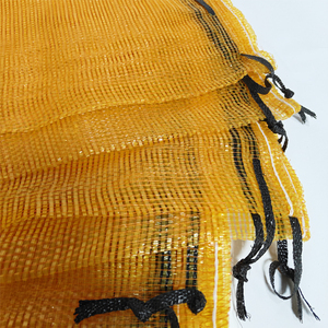Sac en filet tubulaire circulaire en PP jaune, prix usine, vente en gros, pour l'emballage des oranges - Product Image 5