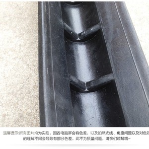 Protections d'angle en caoutchouc Tianjiu Transportation 0,8 m, bandes anti-collision pour parking, garage souterrain, sécurité routière - Product Image 2