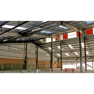 Granja Moderna de Construcción Rápida y Bajo Costo, Estructura de Acero para Ganado, Establos para Cerdos, Ovejas, Cabras y Vacas - Product Image 3