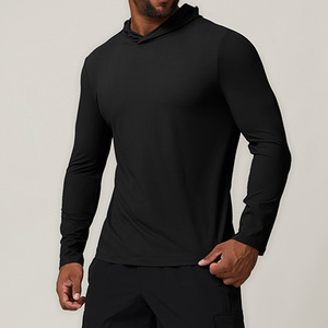 Sweat à capuche polaire pour homme, sport et loisirs, séchage rapide, manches longues, col boutonné, motif 3D, 250-300g, style européen - Product Image 5