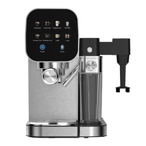 Machine à café expresso multifonction Anbo 2026 1350W <span class=keywords><strong>avec</strong></span> mousseur à lait, panneau tactile pour la maison <span class=keywords><strong>et</strong></span> le bureau, idéale pour faire du cappuccino - Product Image 5