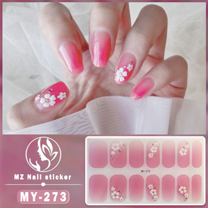 Autocollants pour ongles en gel brillant 5D MY Butterfly, sans besoin de séchage, couverture complète, imperméables, décorations pour ongles en diamant - Product Image 3