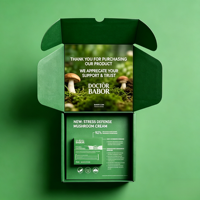 Caja de Envío Ecológica Personalizada con Impresión, Laminado Mate y Logotipo Personalizado