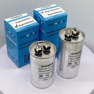 Condensatore per Condizionatore d'Aria CBB65 440V 370V 500V, Condensatore a Film per Motore AC e Altri Condensatori per Compressori di Frigoriferi, Produzione ODM/OEM Hongye - Product Image 1