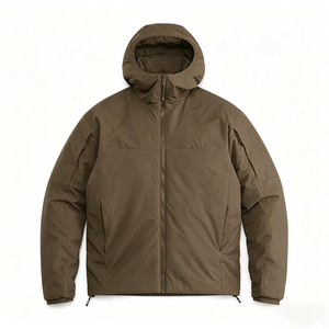 Custom <strong>Men's</strong> Mountaineering <strong>Jacket</strong> Hooded Full Zip <strong>Padded</strong> Windproof Cold Resistant Water Resistant Winter Outdoor Hiking ODMOEM - Product Image 4