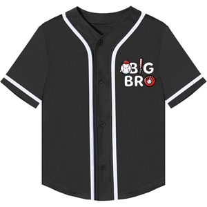 Camiseta de béisbol Big Brother para niños pequeños, ropa deportiva transpirable para todas las estaciones - Product Image 3