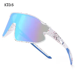 ZHIHENG 2023 al aire libre sombras niños UV400 gafas PC niño deportes gafas de sol