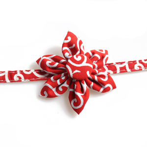 Collar de coche de diseño popular para Amigo, suippliers, floral, extraíble, para mascotas, estampado personalizado, para mascotas - Product Image 2