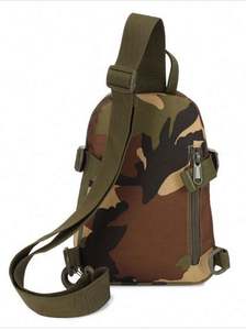Échantillon gratuit BSCI sac à bandoulière tactique Camouflage petite poitrine sac à bandoulière tactique résistant à l'eau voyage sac à bandoulière personnalisé - Product Image 3