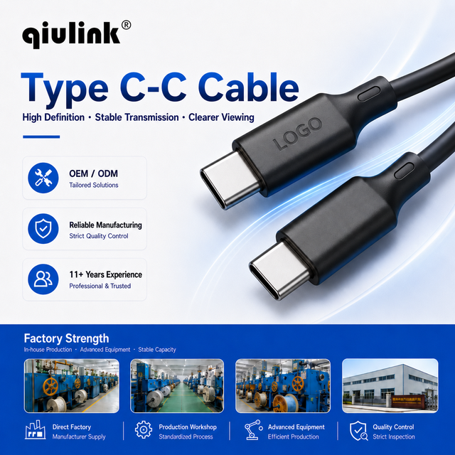 Type C to Type C Cable USB C Fast Charging Cable PD Data Cable for Smartphone Laptop Tablet