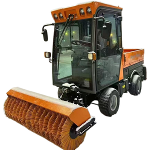 <b>Powerful</b> Road Street Park Snow <b>Sweeper</b> Self Propelled Snow Plow Car ATV Snow Plow Clearing Equipment - Product Image 1