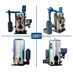 Generador de Vapor Vertical de Tubos de Fuego para Biomasa Industrial, Construcción de Acero Inoxidable para Calderas de Combustible de Paja y Pellets de Madera - Product Image 3