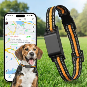 Traceur GPS intelligent 4G étanche pour chiens à faible coût, suivi en temps réel et portée illimitée - Product Image 1
