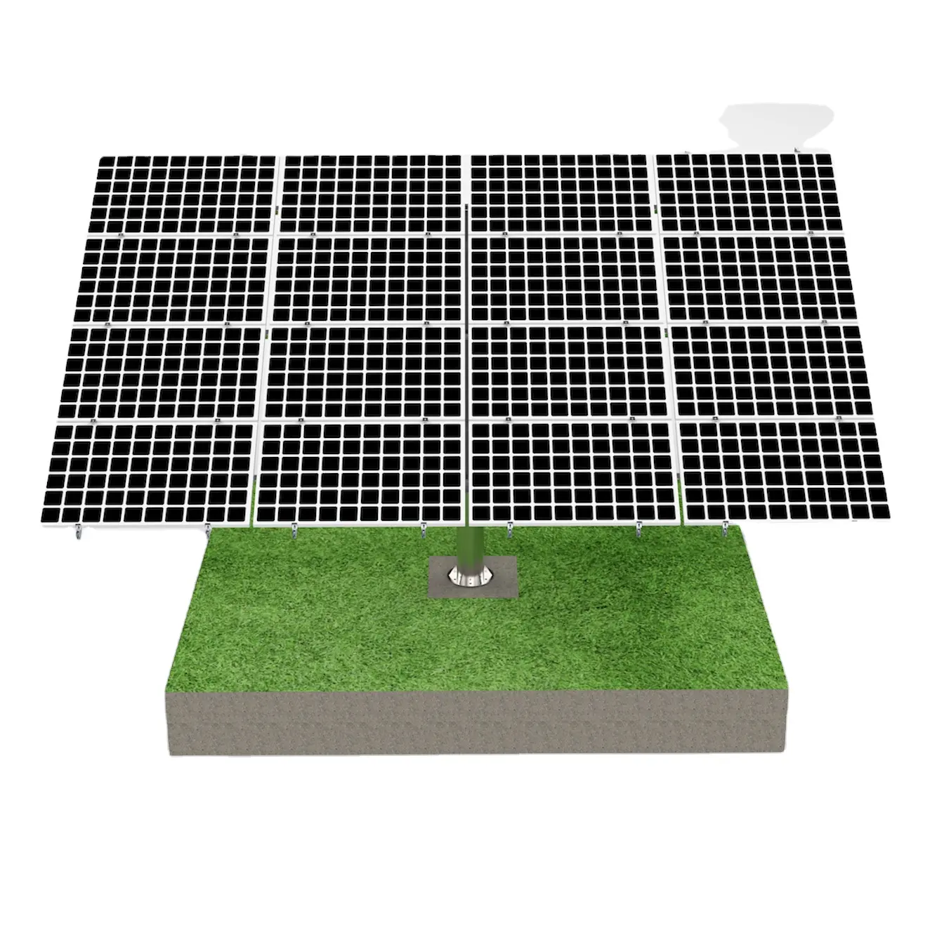 태양 전원 이중 축 태양 광 추적기 알루미늄 스테인레스 스틸 빠른 설치 태양열 설치 태양 광 가정 태양 광 시스템