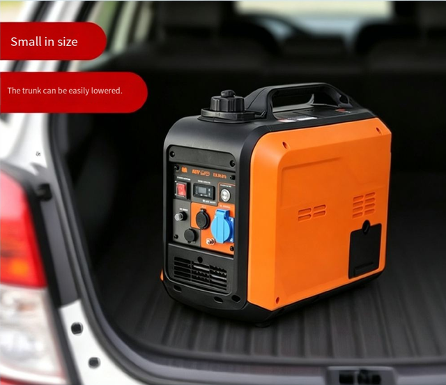 Lightweight Handheld Gasoline Inverter Generator 2KW Quiet Portable Power Generator for Outdoor Work Home Backup