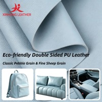 Cuir PU écologique épais double face pour sacs, canapés et intérieur automobile, couleur personnalisable