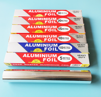 Meilleur prix, papier aluminium pour aliments jetables, 10m, 30m, 50m, 70m, 100m, 200m, largeur 30cm, 45cm, petit rouleau de papier aluminium