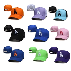 Nuevas <span class=keywords><strong>Gorras</strong></span> de Béisbol Originales del Equipo de <span class=keywords><strong>Los</strong></span> <span class=keywords><strong>Angeles</strong></span> Ajustables con Visera Curva Estilo Snapback de Malla de Béisbol Americano - Product Image 1